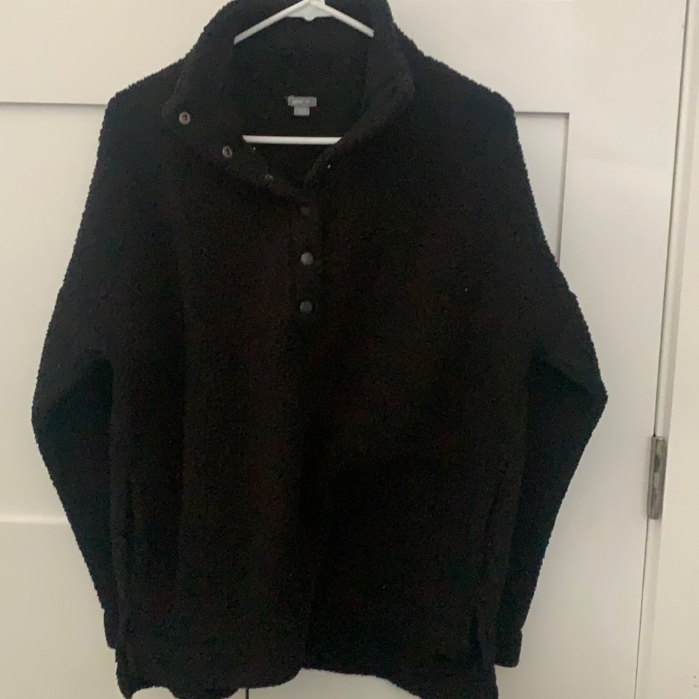 Fleece button up